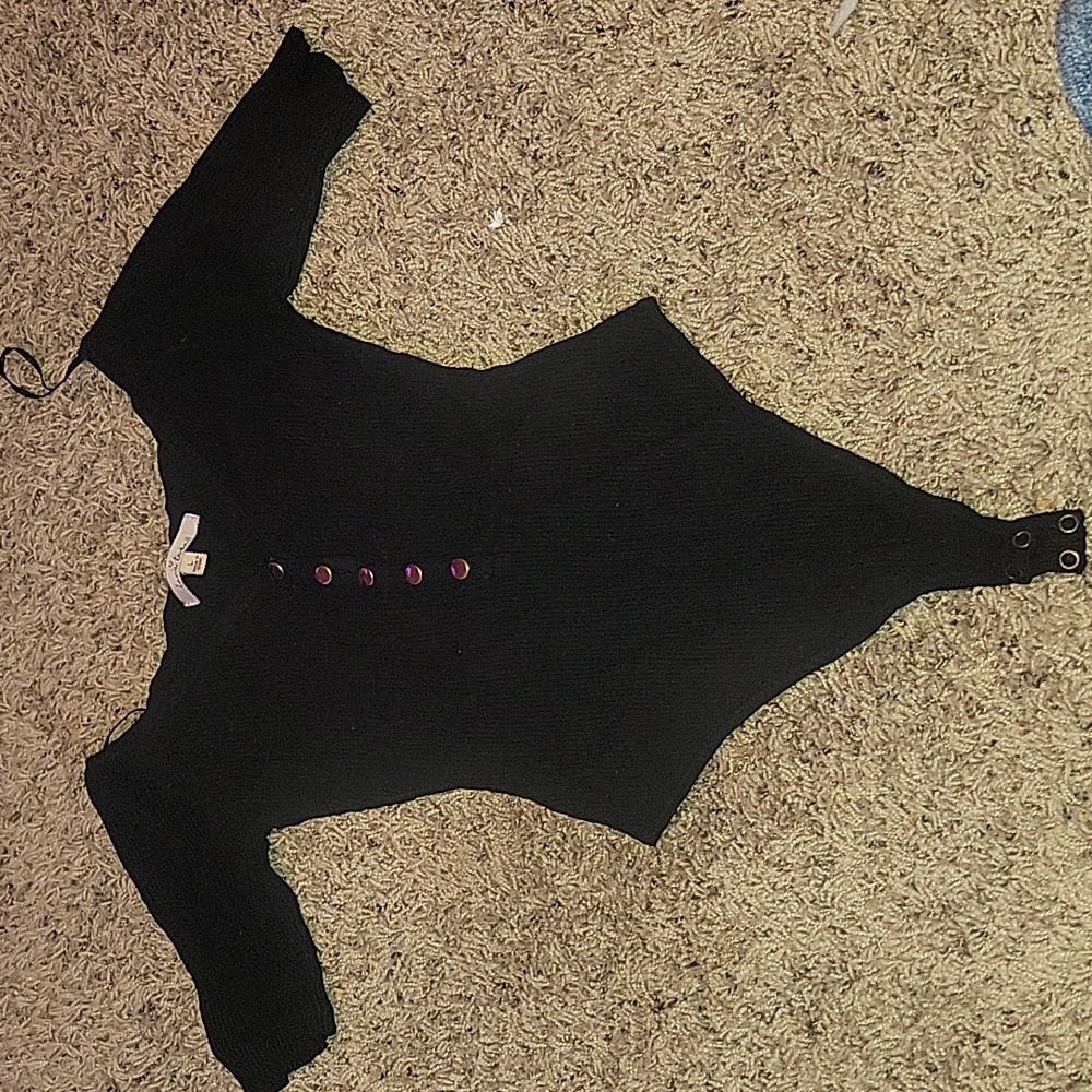 Ribbed Button Up Bodysuit